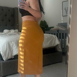 Dress up or down skirt